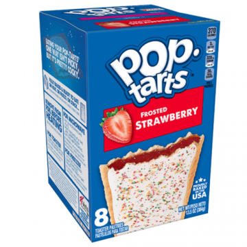 POP TARTS FRAISE AVEC GLAÇAGE