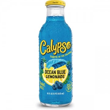 Bouteille en verre de CALYPSO OCEAN BLUE