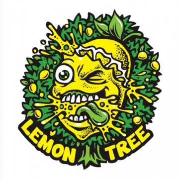 Étiquette ronde Lemon Tree